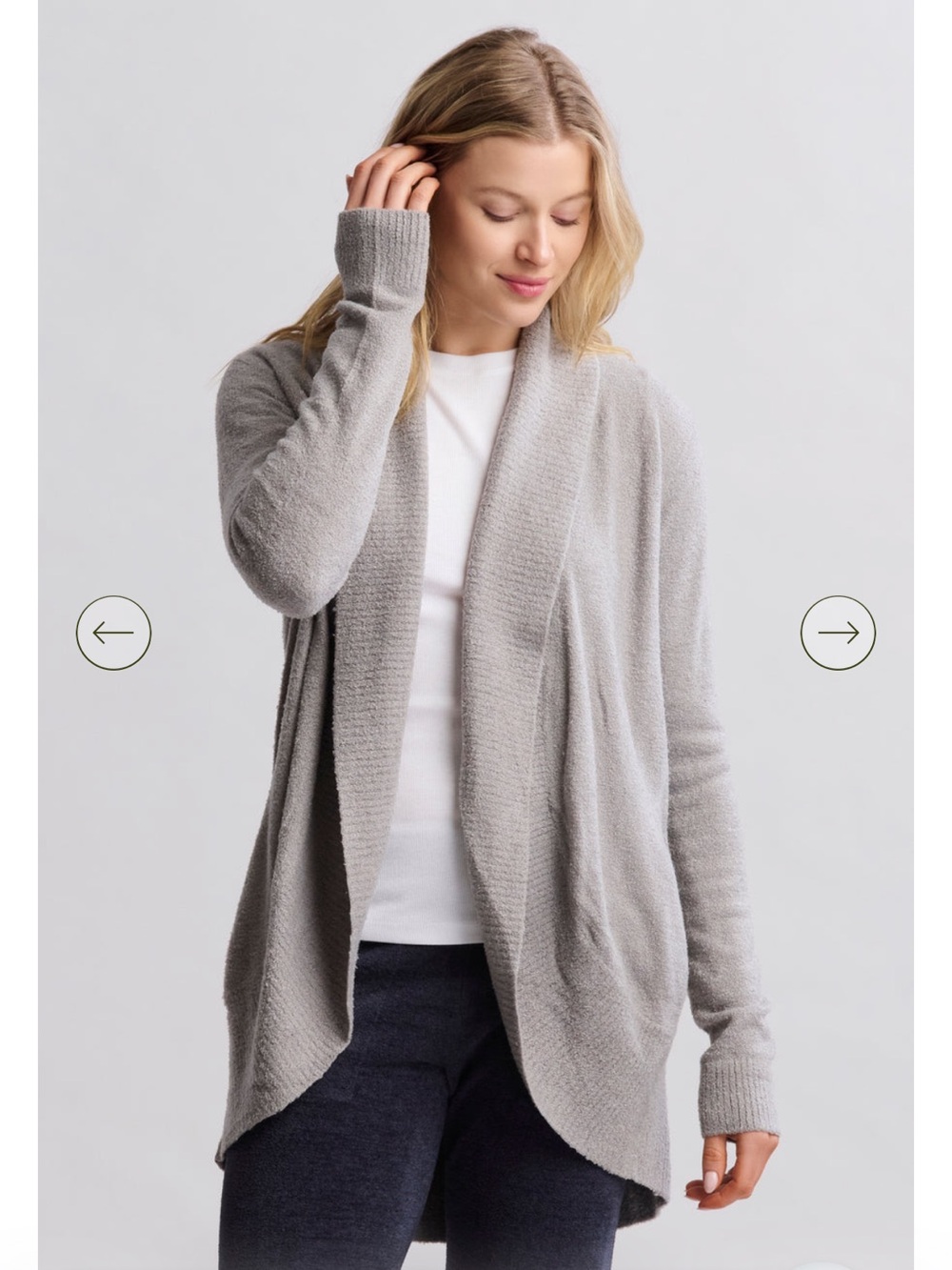Barefoot Dreams Cozychic Lite Circle Cardi